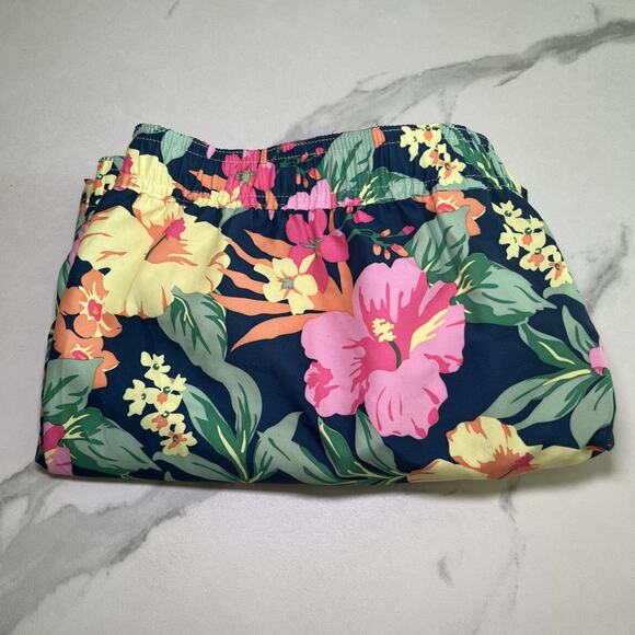 Men's Swim Shorts Swimming Trunks Beach Board Swimwear Lined NWT Chaps Tropical - Picture 12 of 12